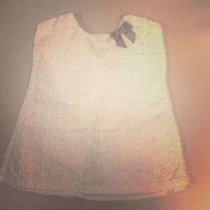 White Formal Shirt w/Gray Bows Down the Back